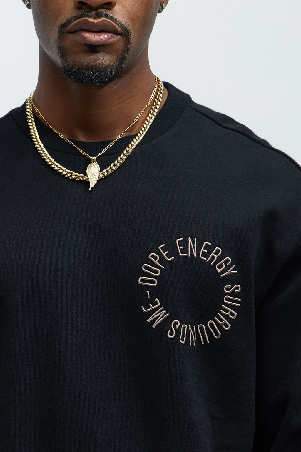 Tyson Dope Energy Crewneck Sweatshirt - Black - image 4