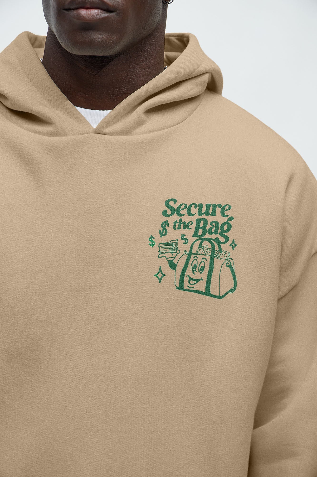 Stack That Cash Hoodie - Tan - image 4