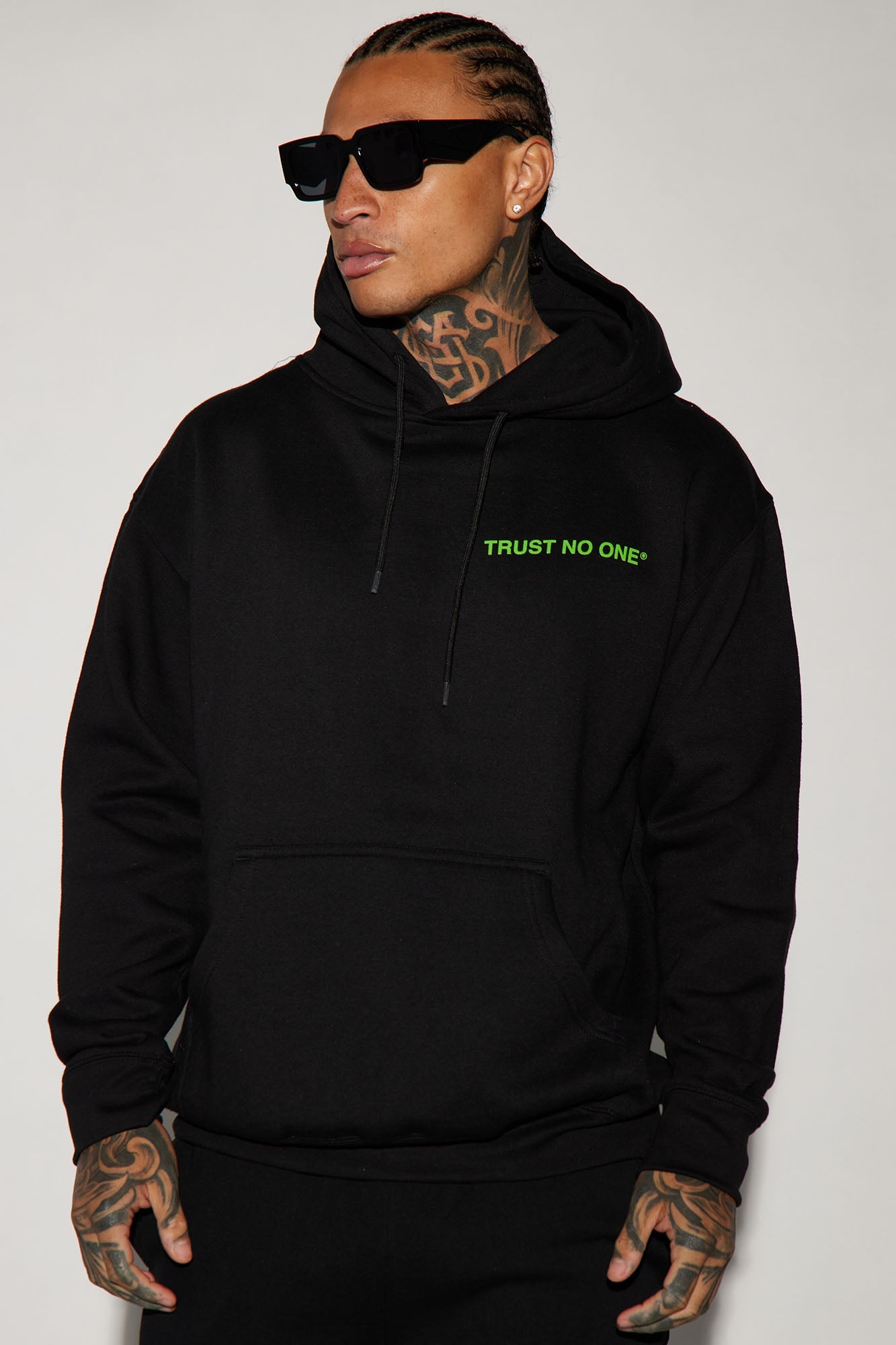 Beware Of Snakes Hoodie - Black - image 3