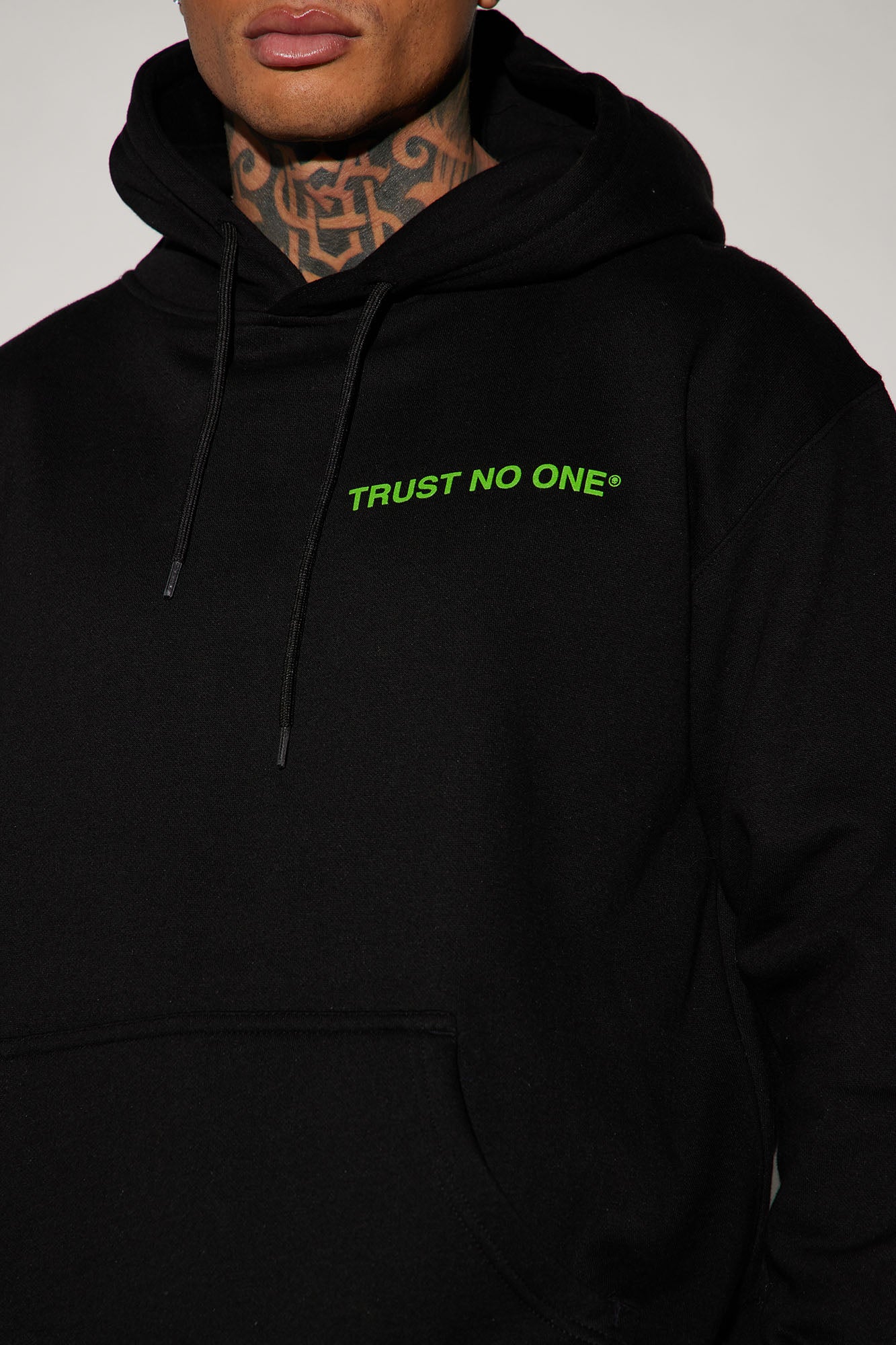 Beware Of Snakes Hoodie - Black - image 4