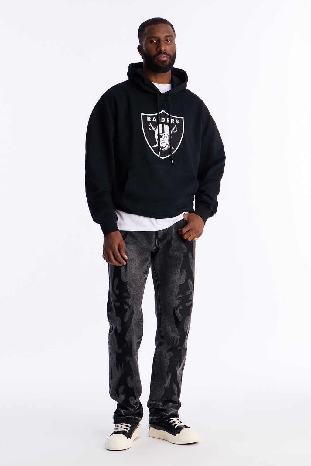 Raiders Original English Hoodie - Black - image 2