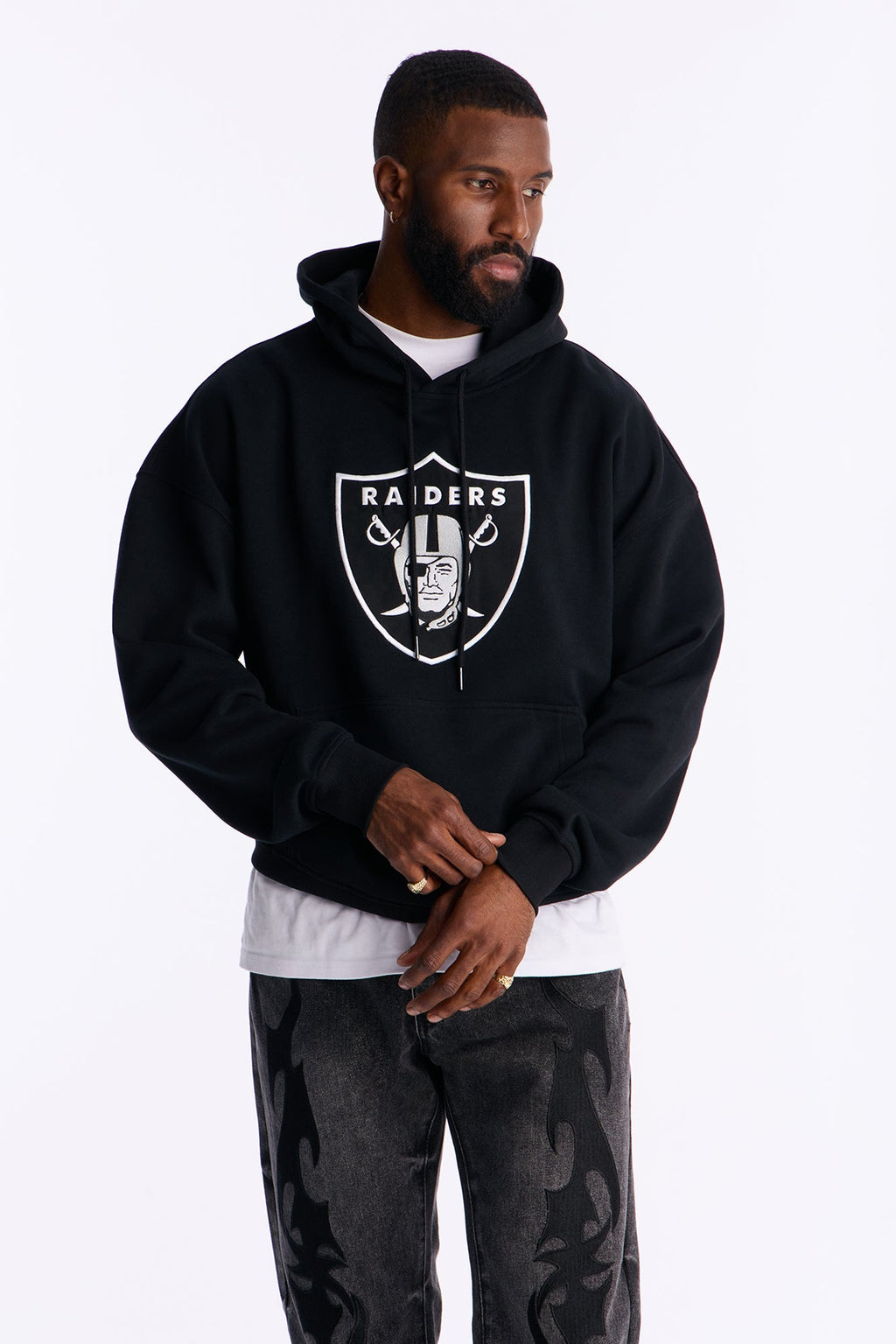 Raiders Original English Hoodie - Black - image 1