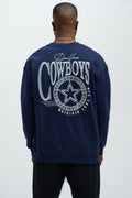 Cowboys Crew Neck Sweatshirt - Navy - image 1