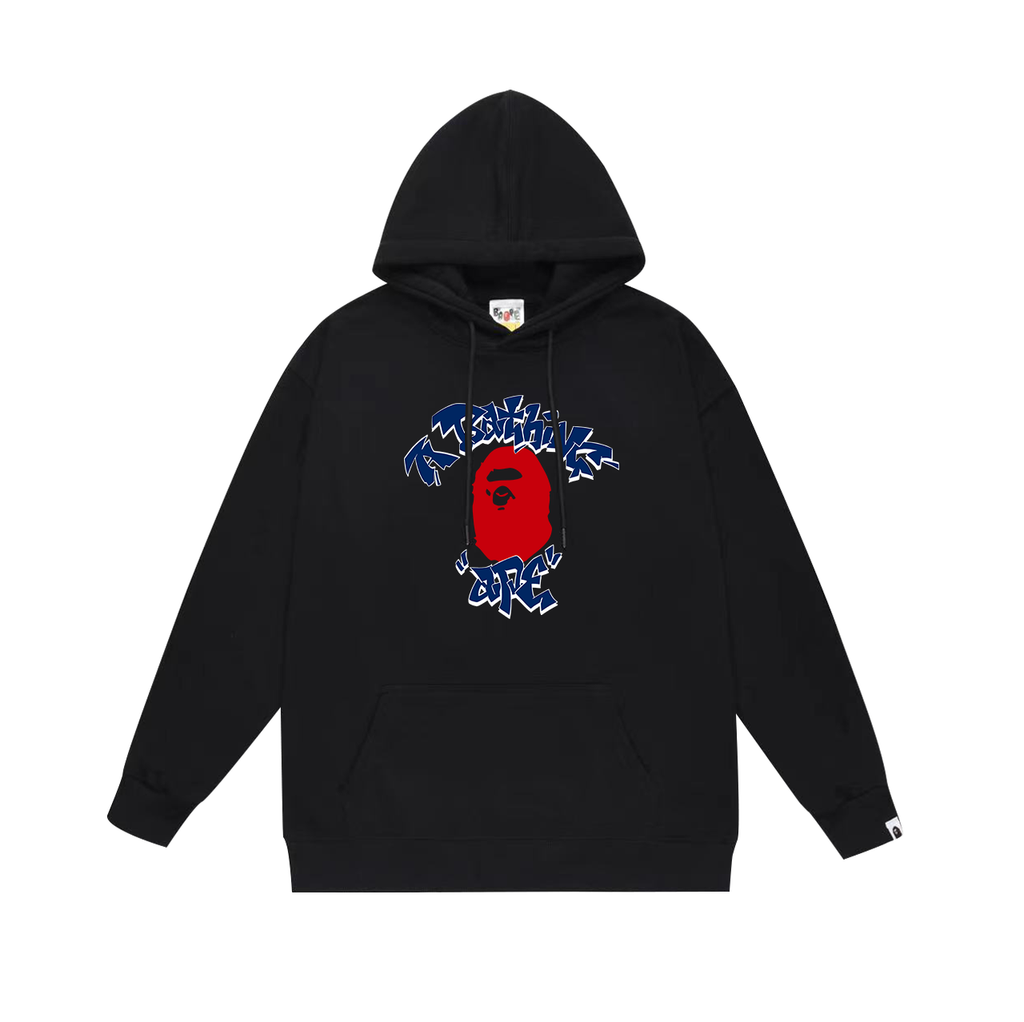 BAPE Shark Full-Zip Hoodie — Black / White / Grey