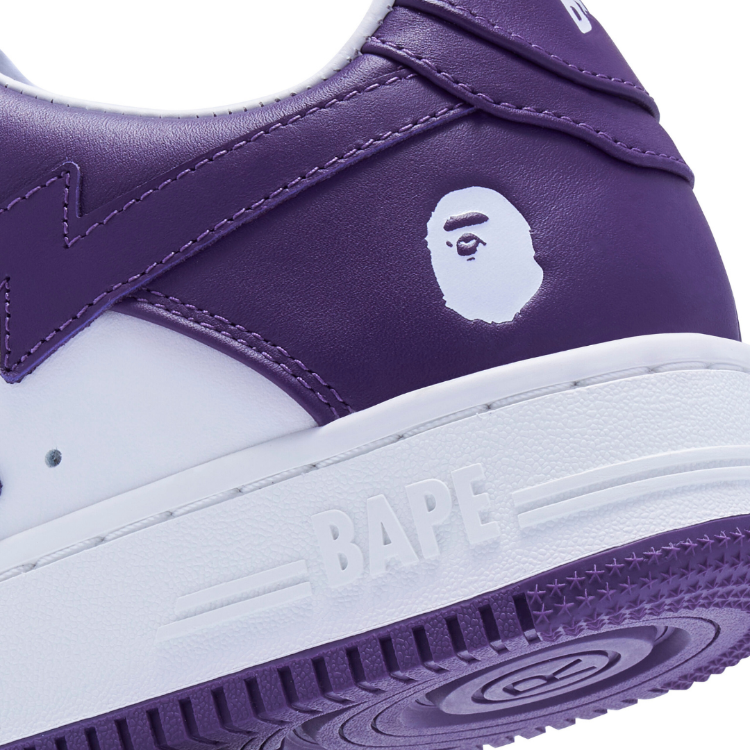 Bape Bapesta Purple - image 3