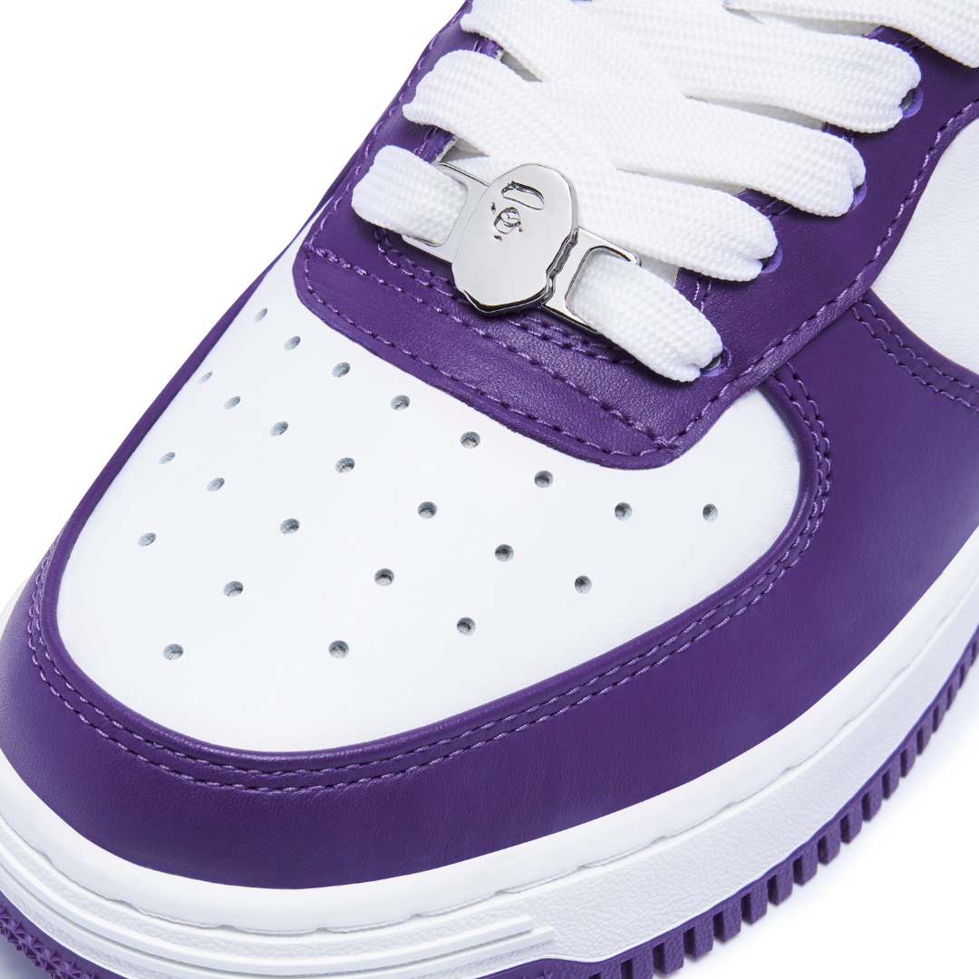 Bape Bapesta Purple - image 4