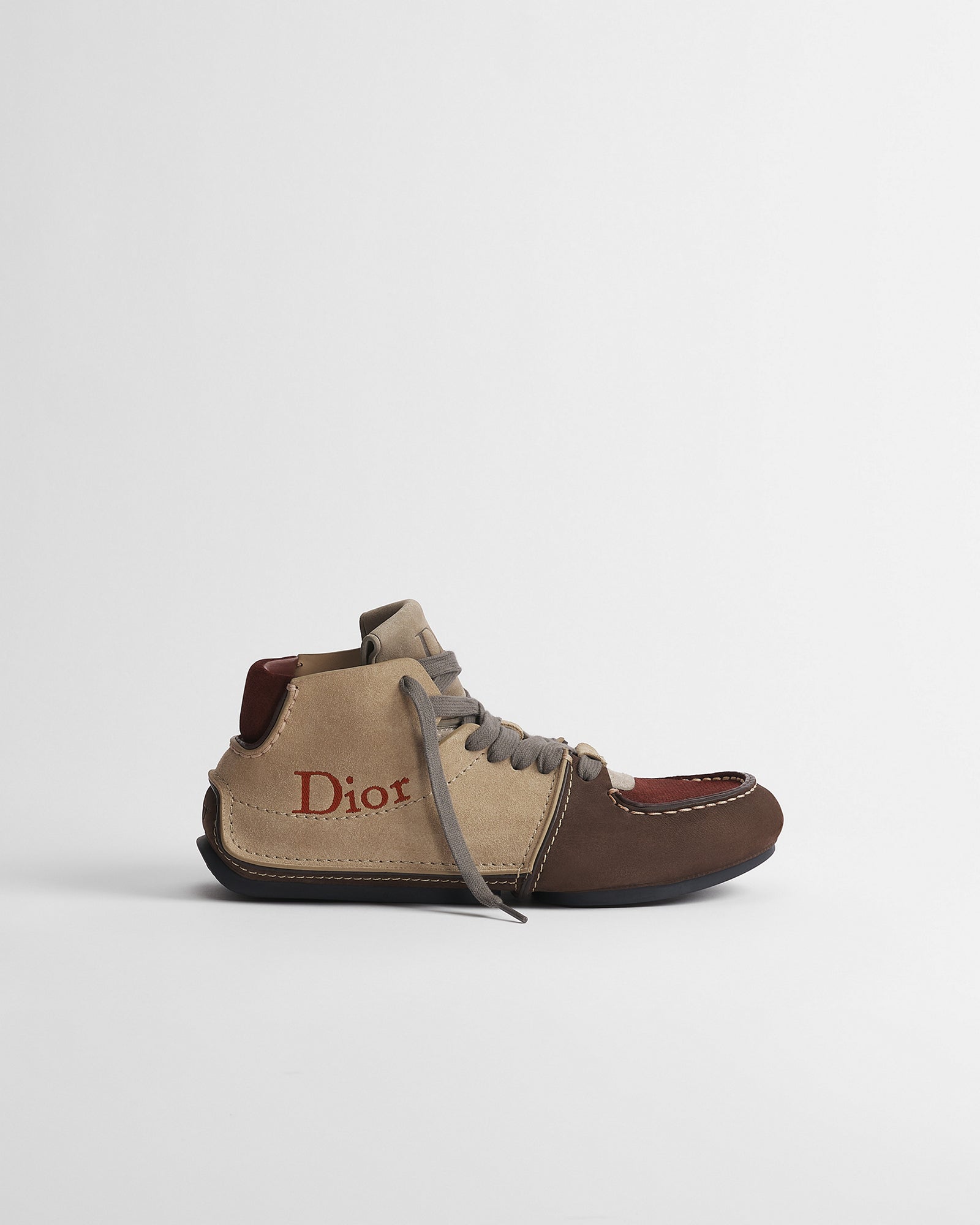 Dior Roadie Lace-Up Boot - Brown - image 1