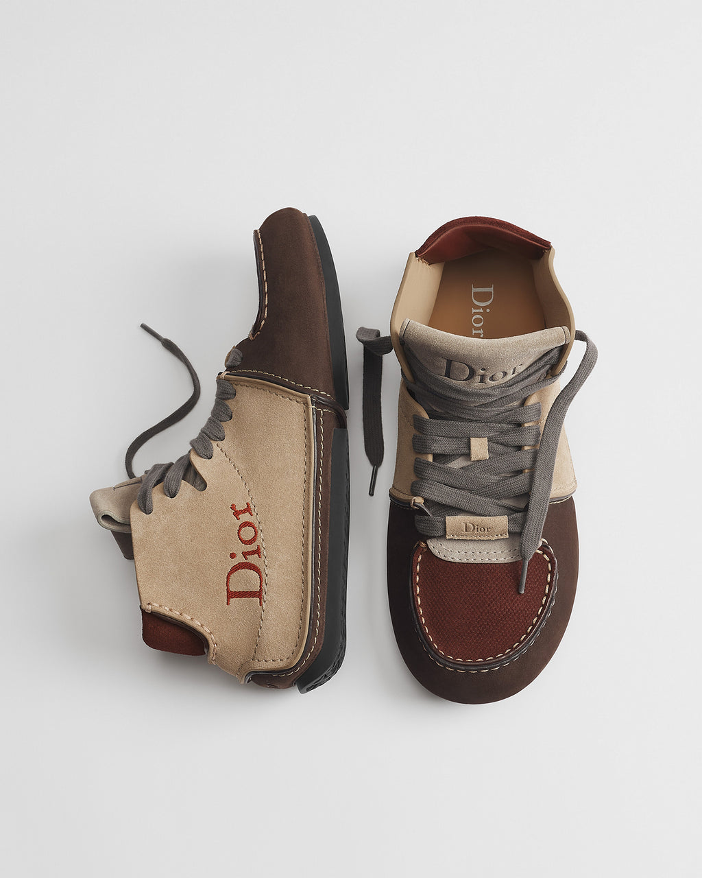 Dior Roadie Lace-Up Boot - Brown - image 3