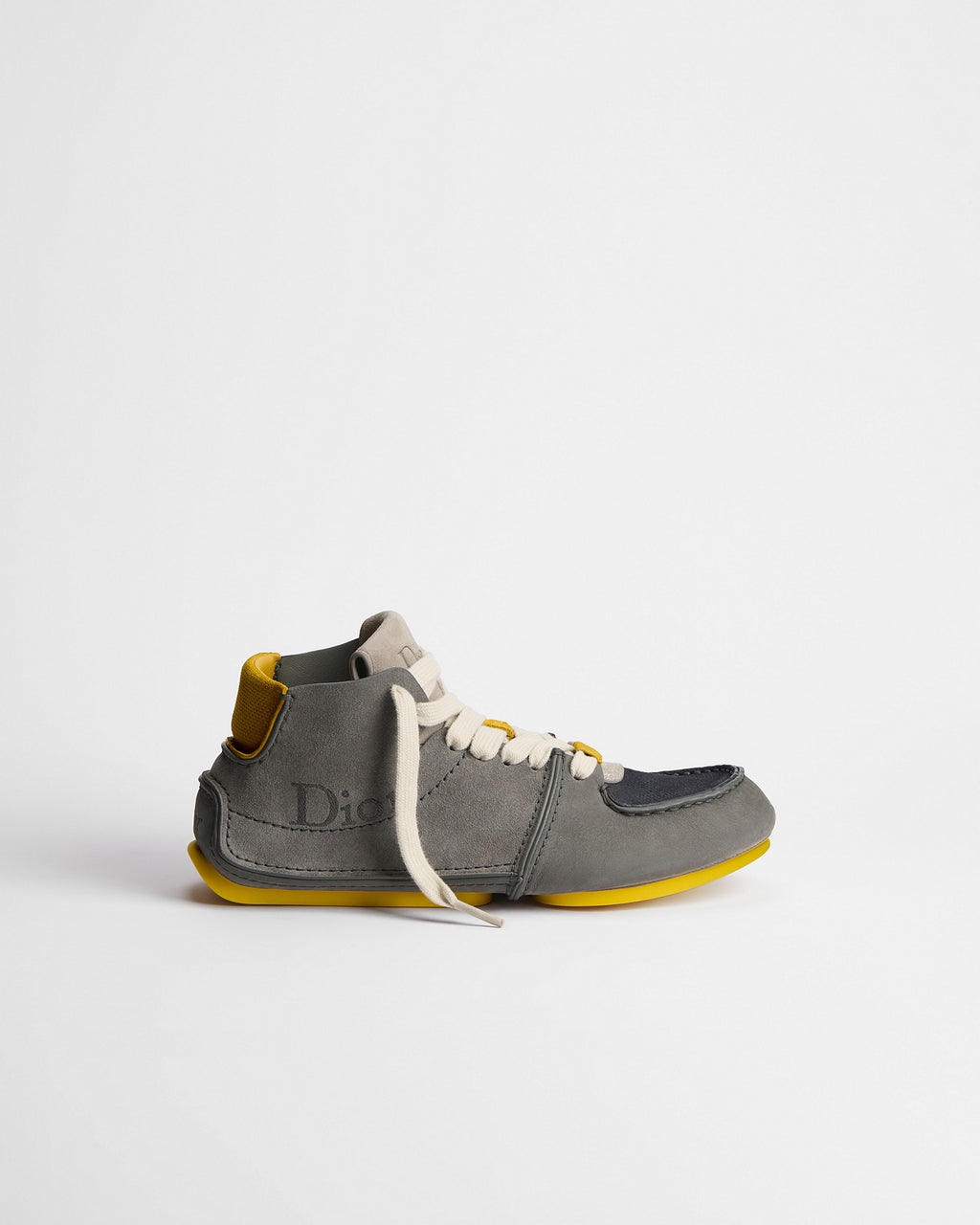 Dior Roadie Lace-Up Boot - Grey - image 1