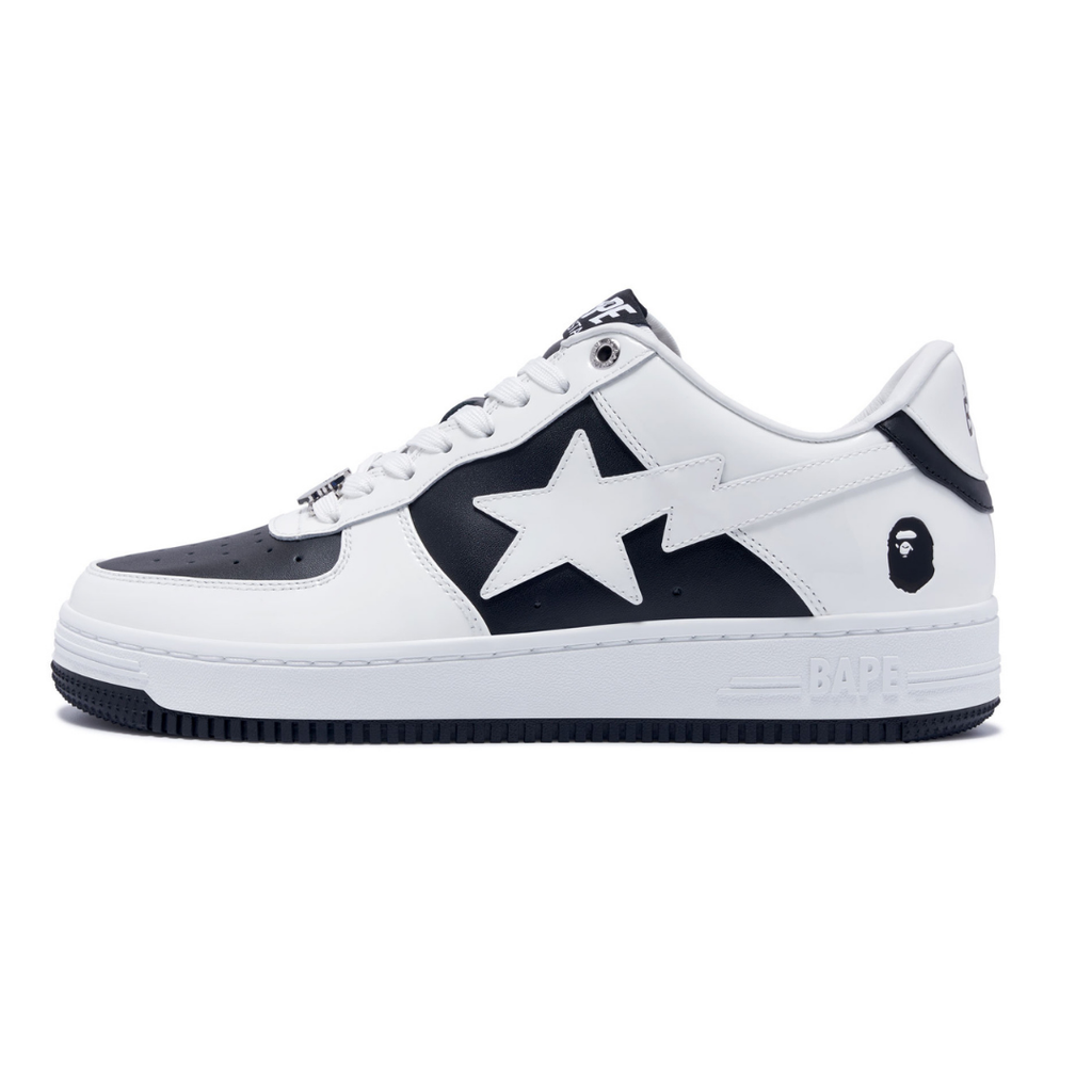 Bape Bapesta White Black - image 1
