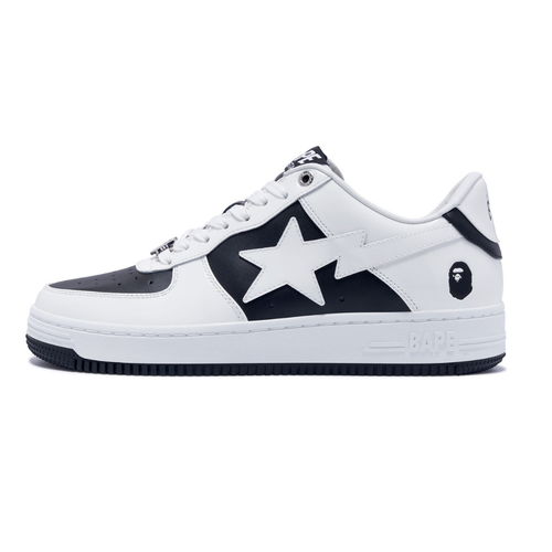 Bape Bapesta White Black - image 1