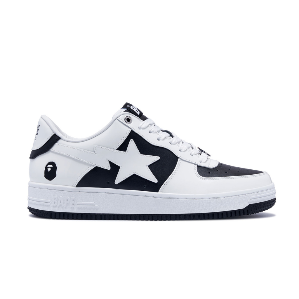Bape Bapesta White Black - image 3