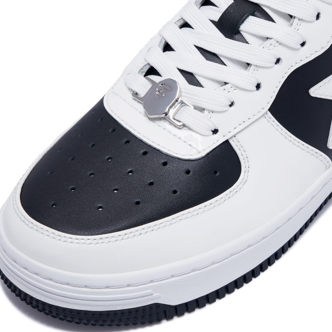 Bape Bapesta White Black - image 5