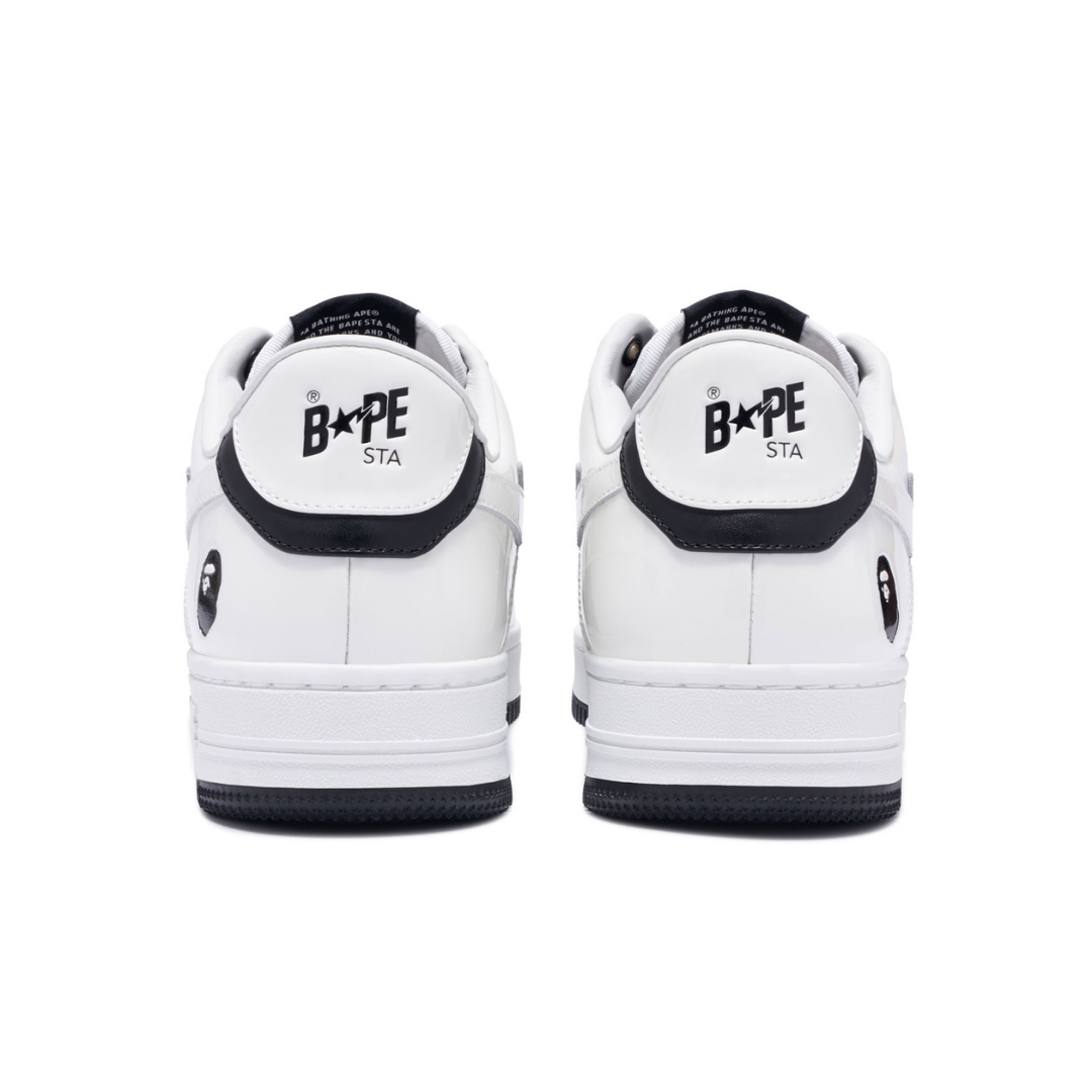 Bape Bapesta White Black - image 6