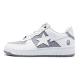 Bape Bapesta White Grey - image 1