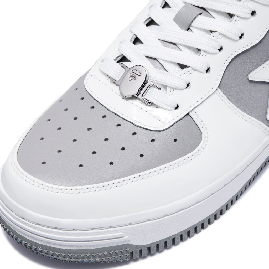 Bape Bapesta White Grey - image 4