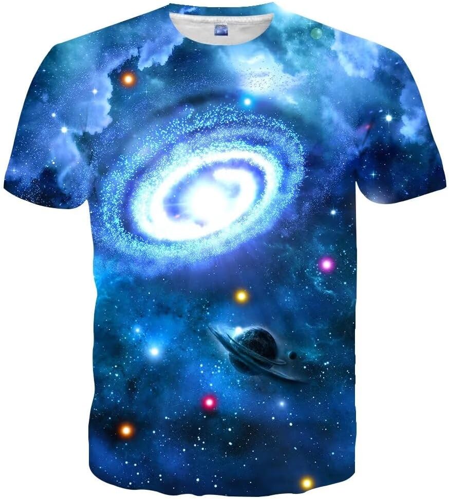 Neemanndy unisex 3D graphic T-shirt - Space-bd34