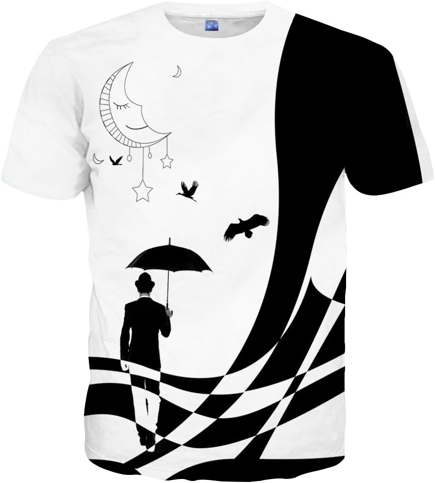 Neemanndy unisex 3D graphic T-shirt - Style 62