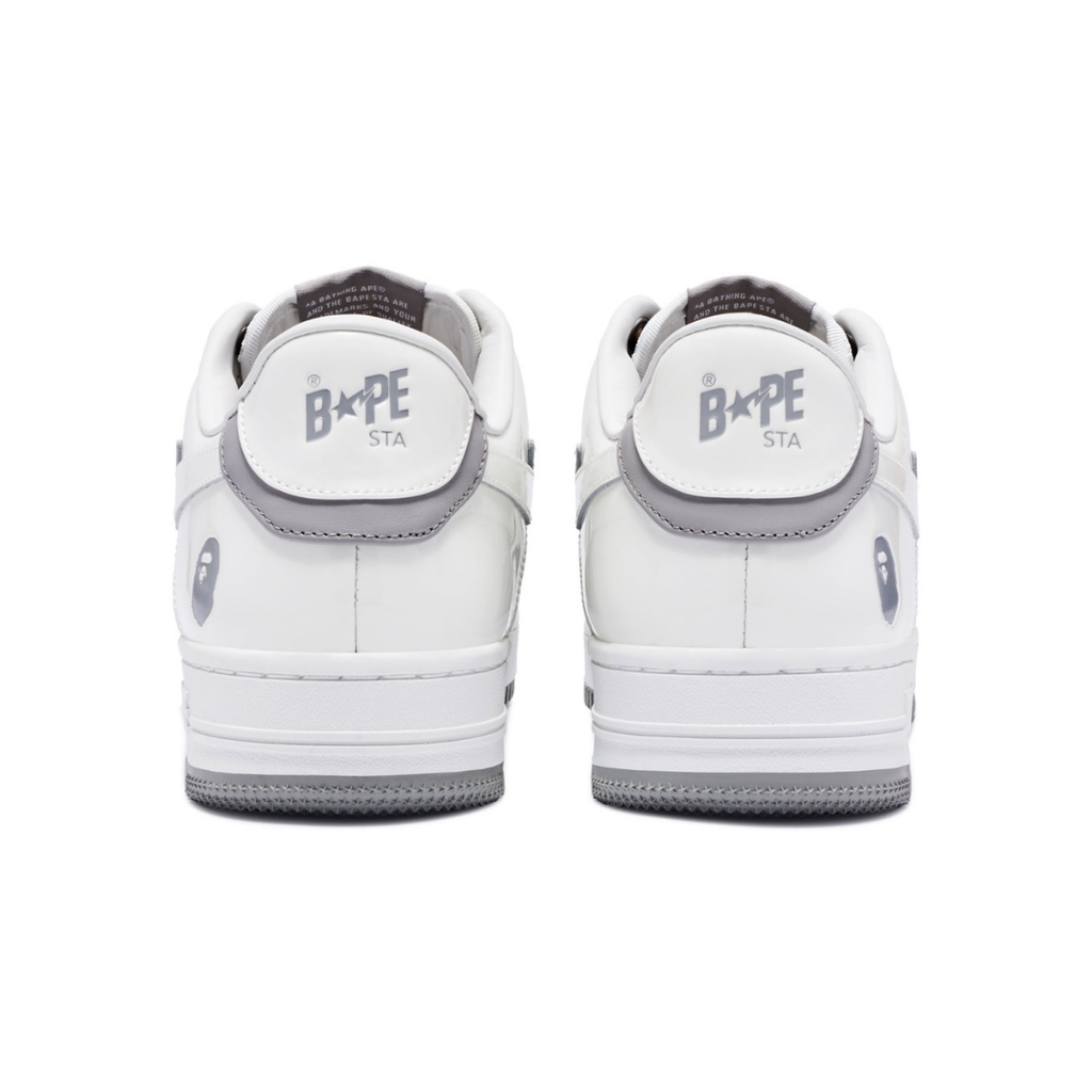 Bape Bapesta White Grey - image 5