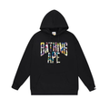 BAPE Shark Full-Zip Hoodie — Black / White / Grey