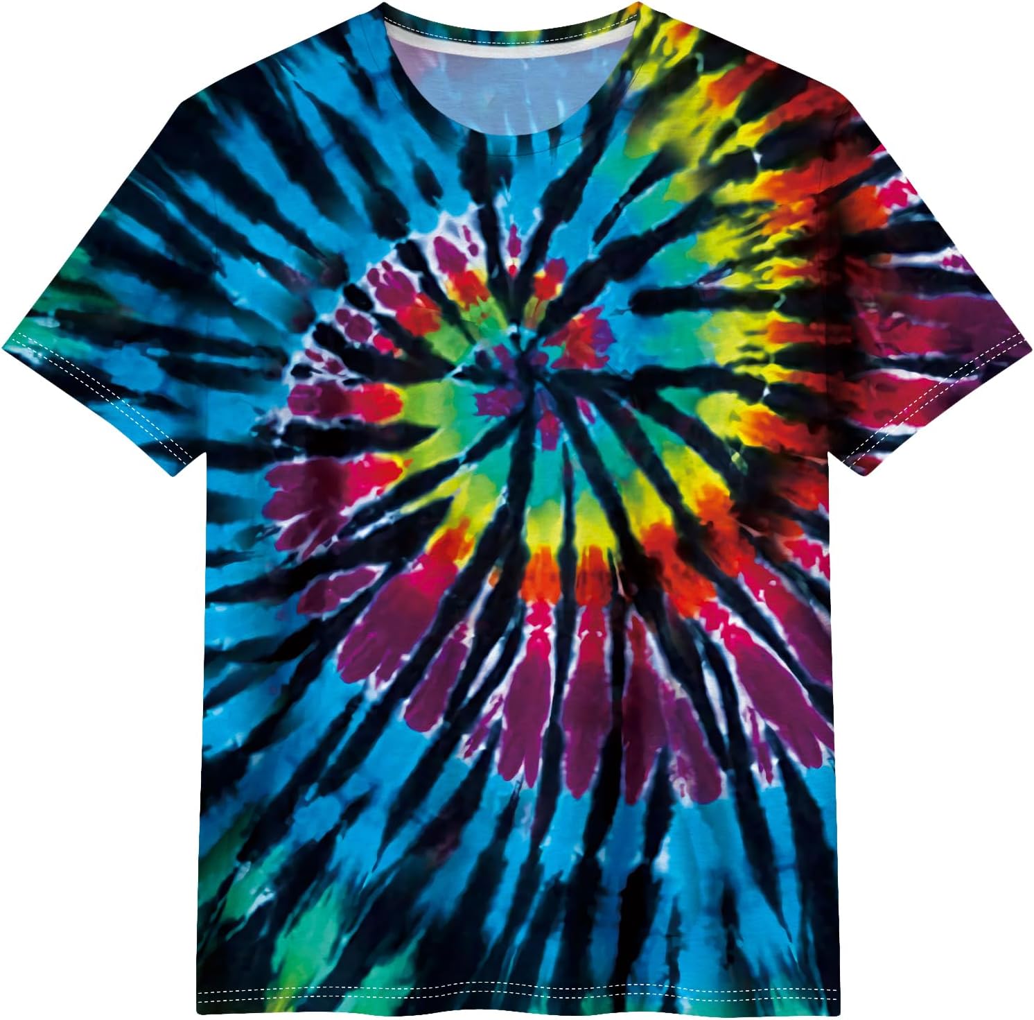 Bombline men's T-shirt - Colorful Tie Dye