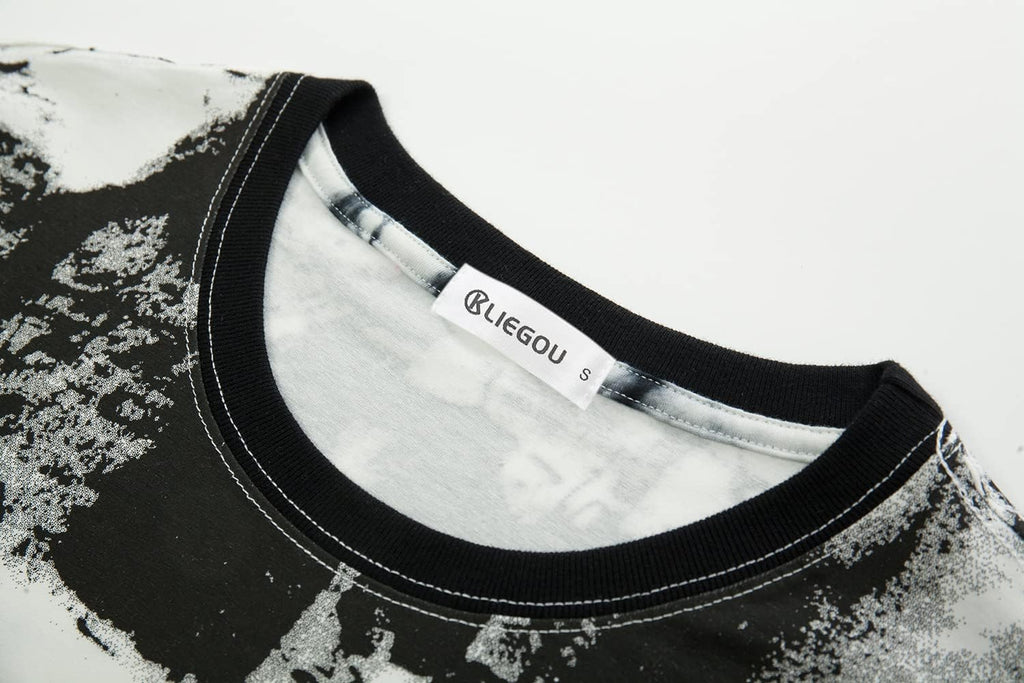 KLIEGOU White1 T-shirt detail