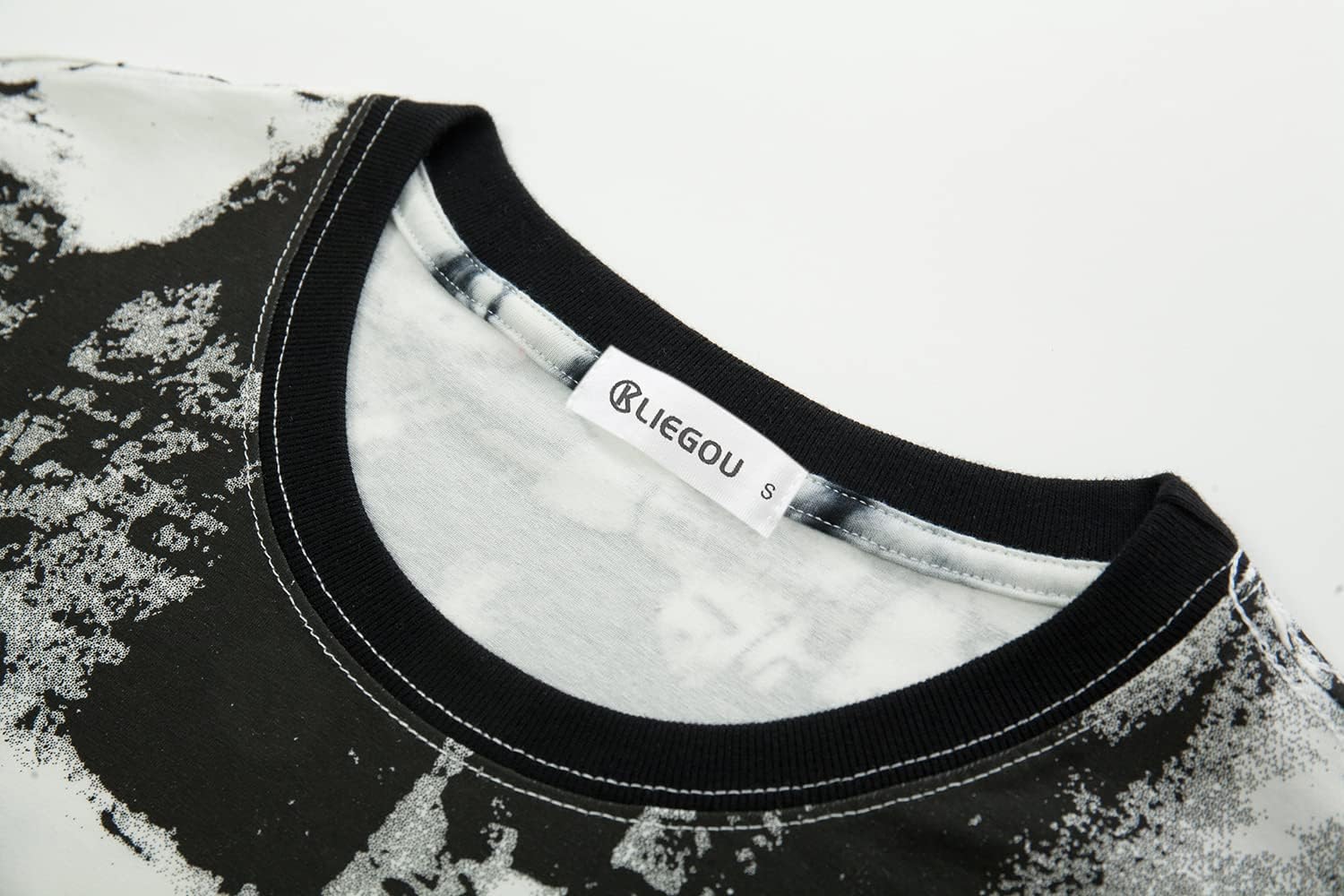 KLIEGOU White1 T-shirt detail
