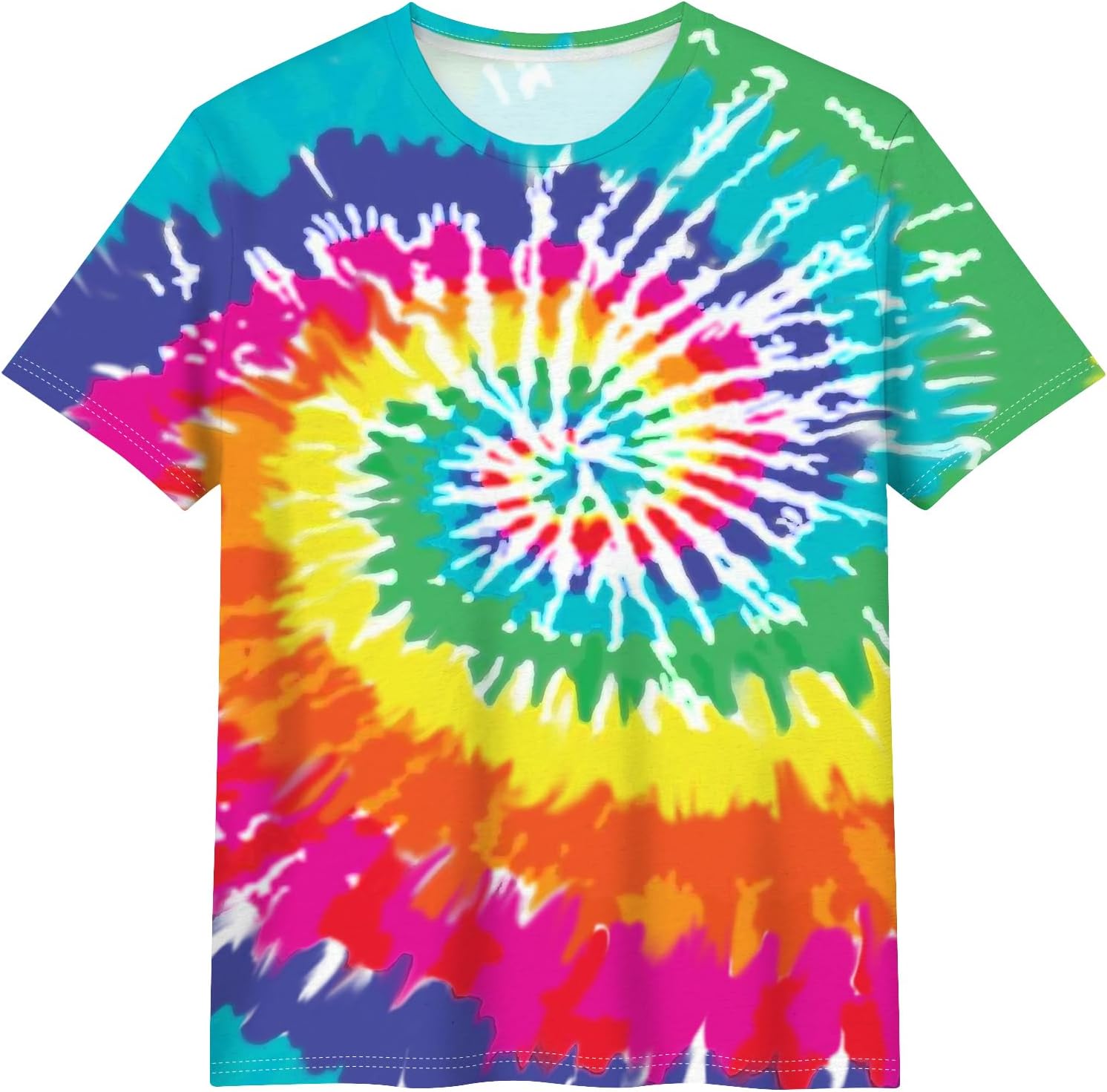 Bombline men's T-shirt - Spiral Tie Dye-1