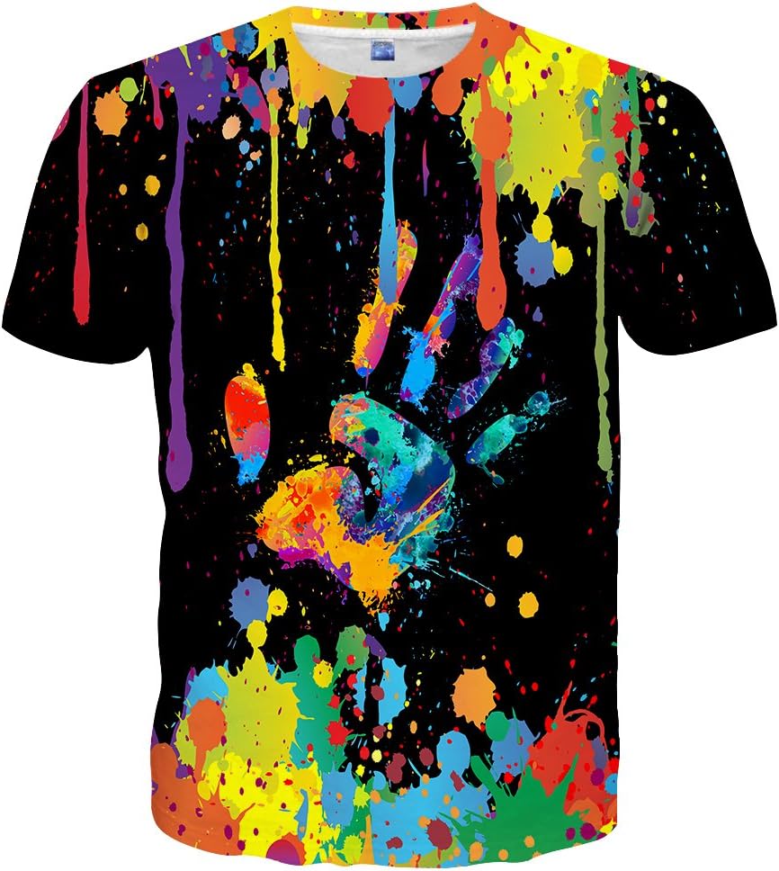 Neemanndy unisex 3D graphic T-shirt - Style76