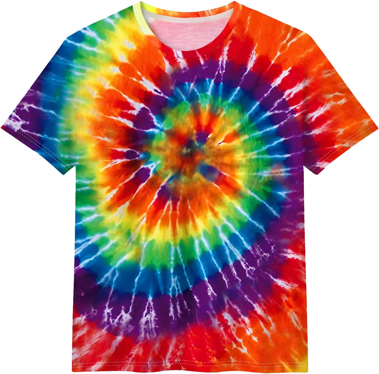 Bombline men's T-shirt - Rainbow Tie Dye