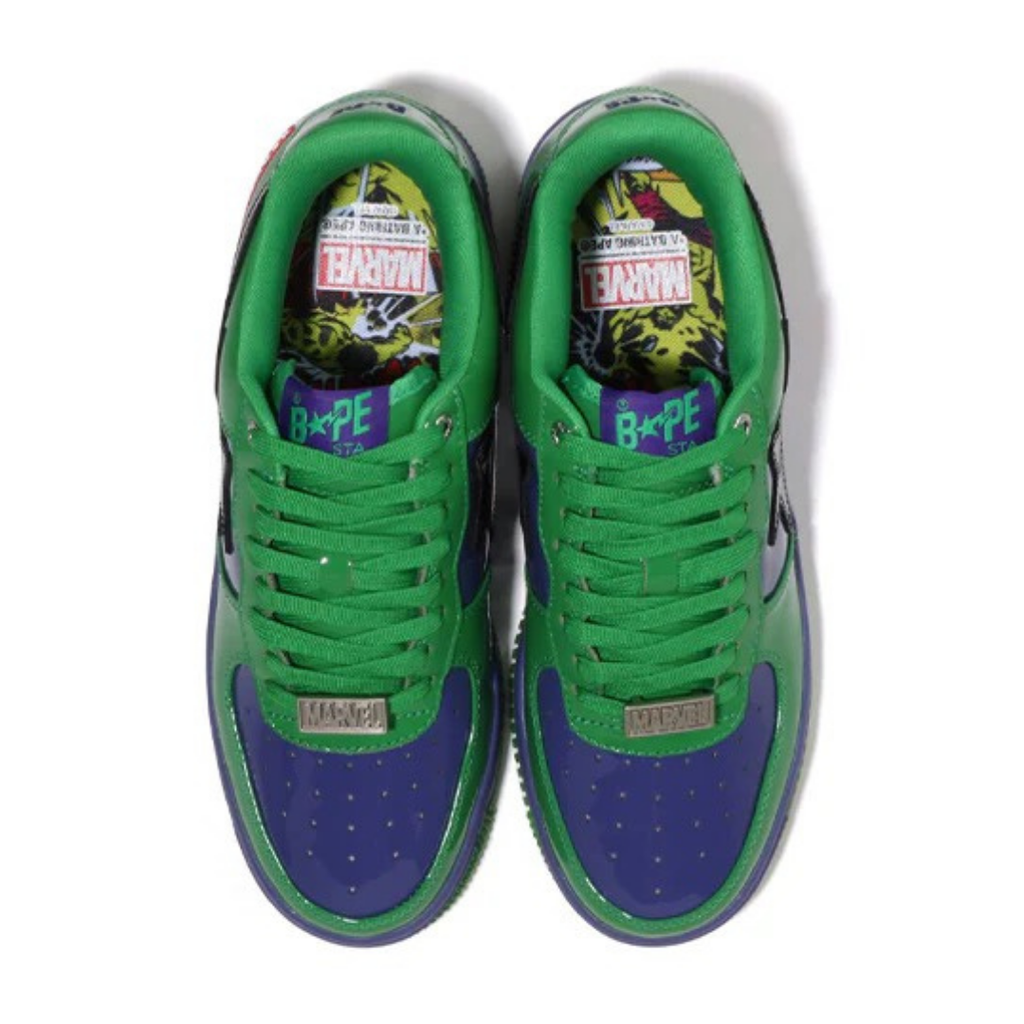 Bape Bapesta Hulk - image 4