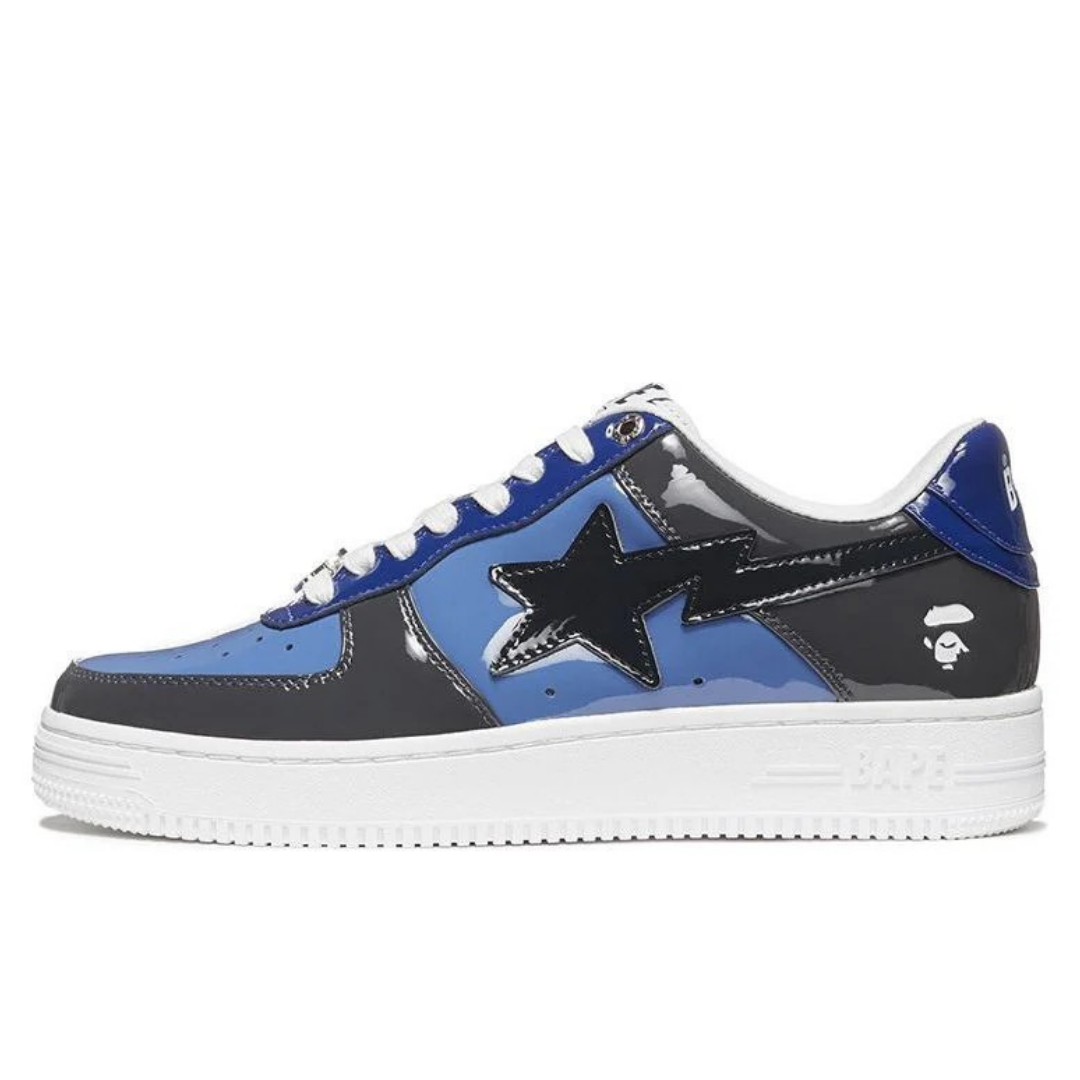 Bape Bapesta Black Blue - image 1