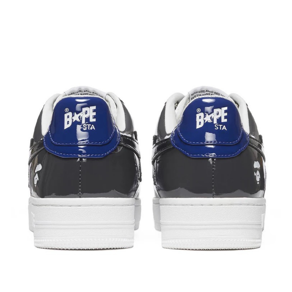 Bape Bapesta Black Blue - image 3