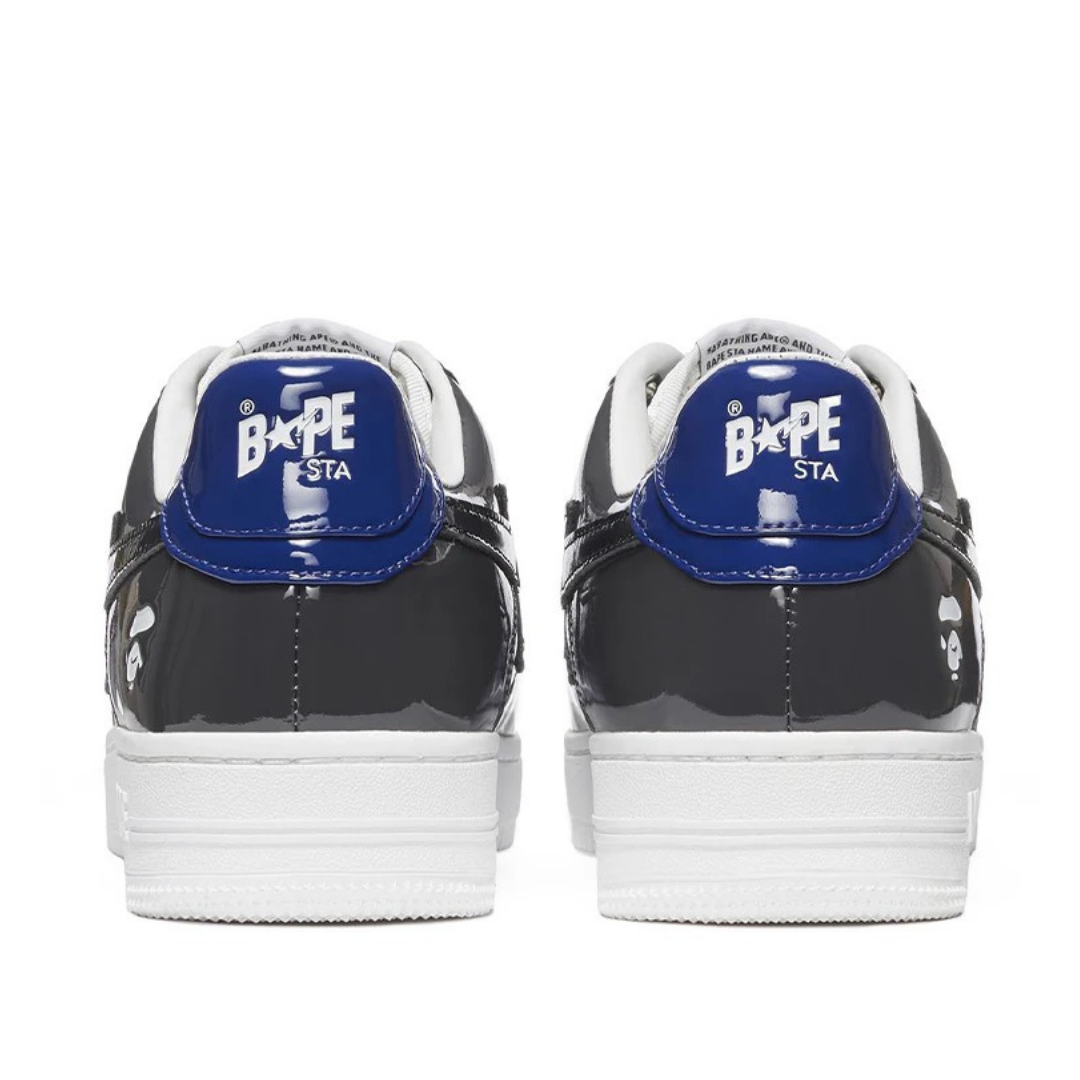 Bape Bapesta Black Blue - image 3