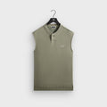 Kith Heavy Loop Terry Henley Muscle Tee - Haze