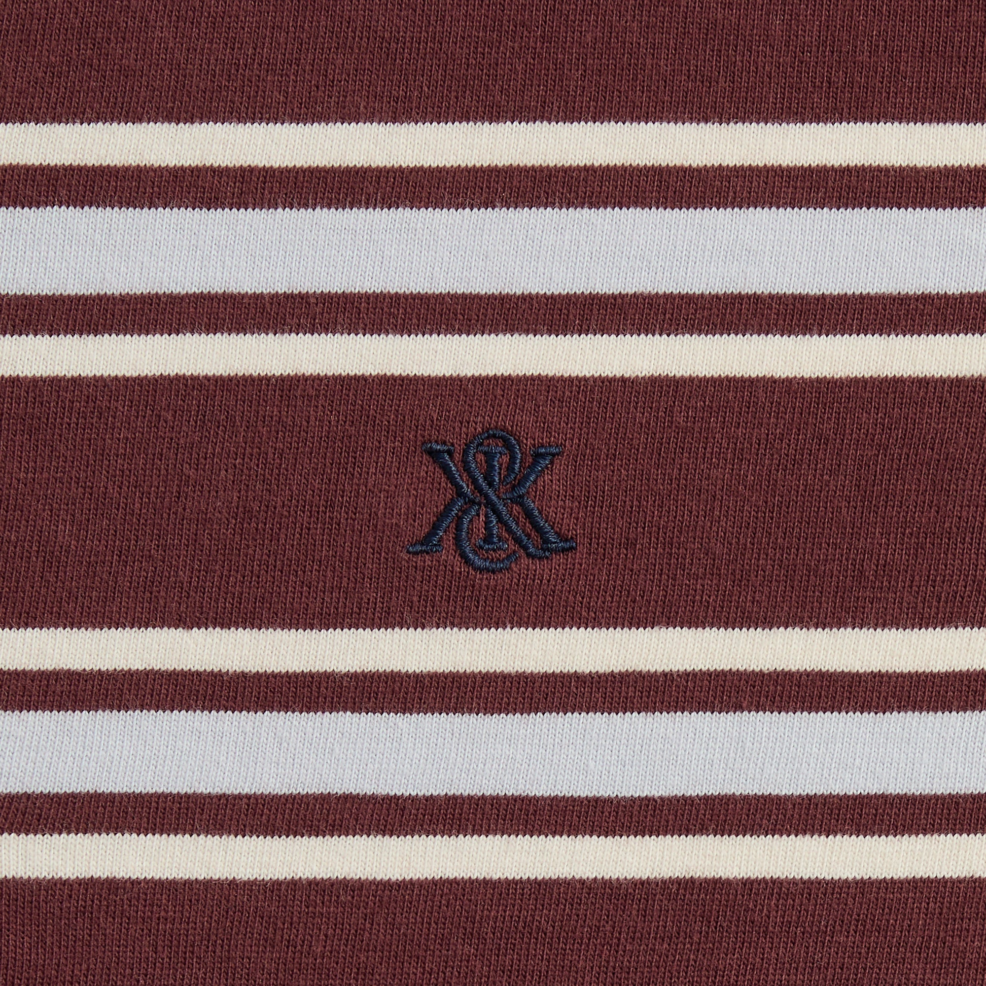 Kith Stripe LAX Tee 2.0 - Magma