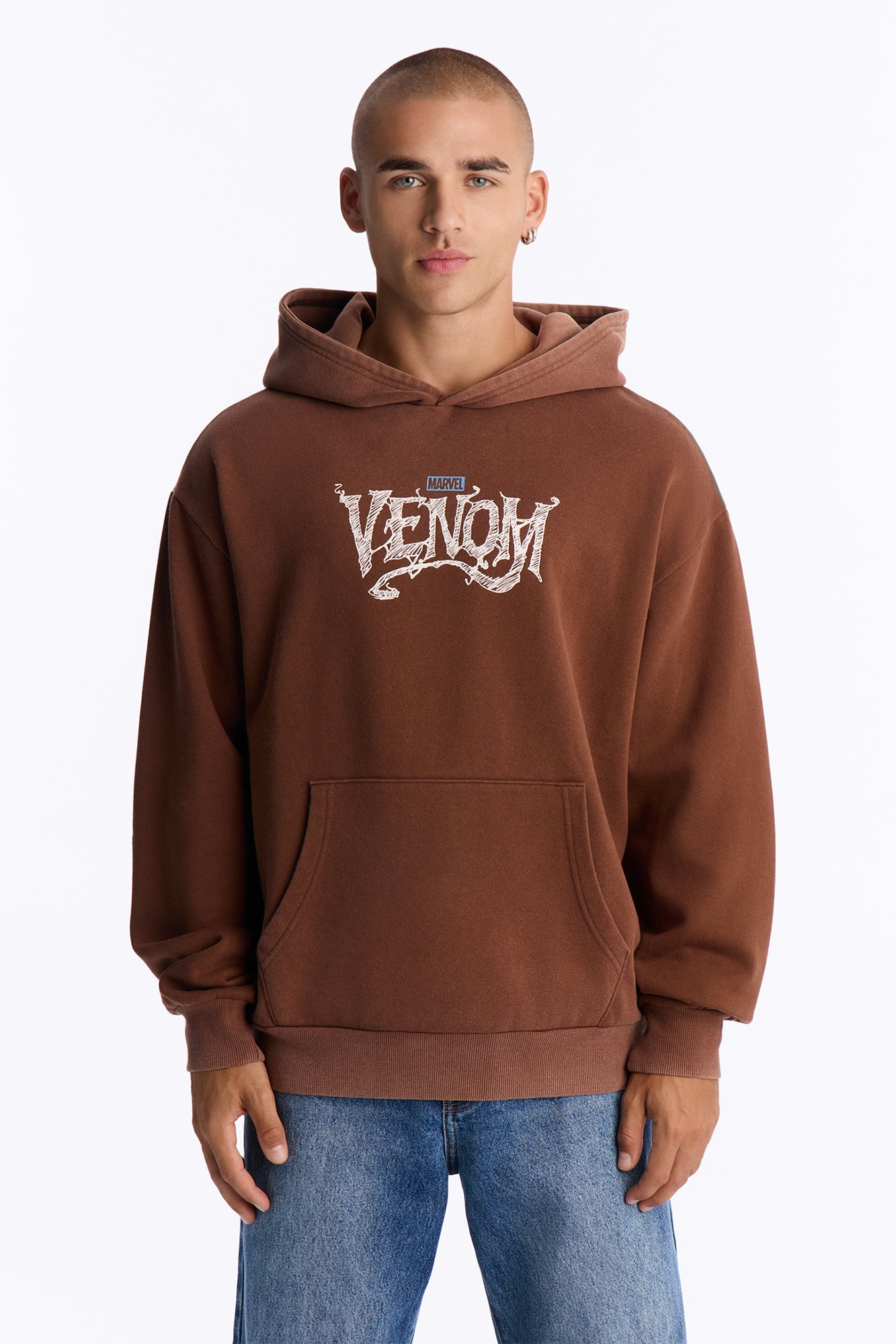 Marvel Venom Returns Hoodie - Chocolate - image 1