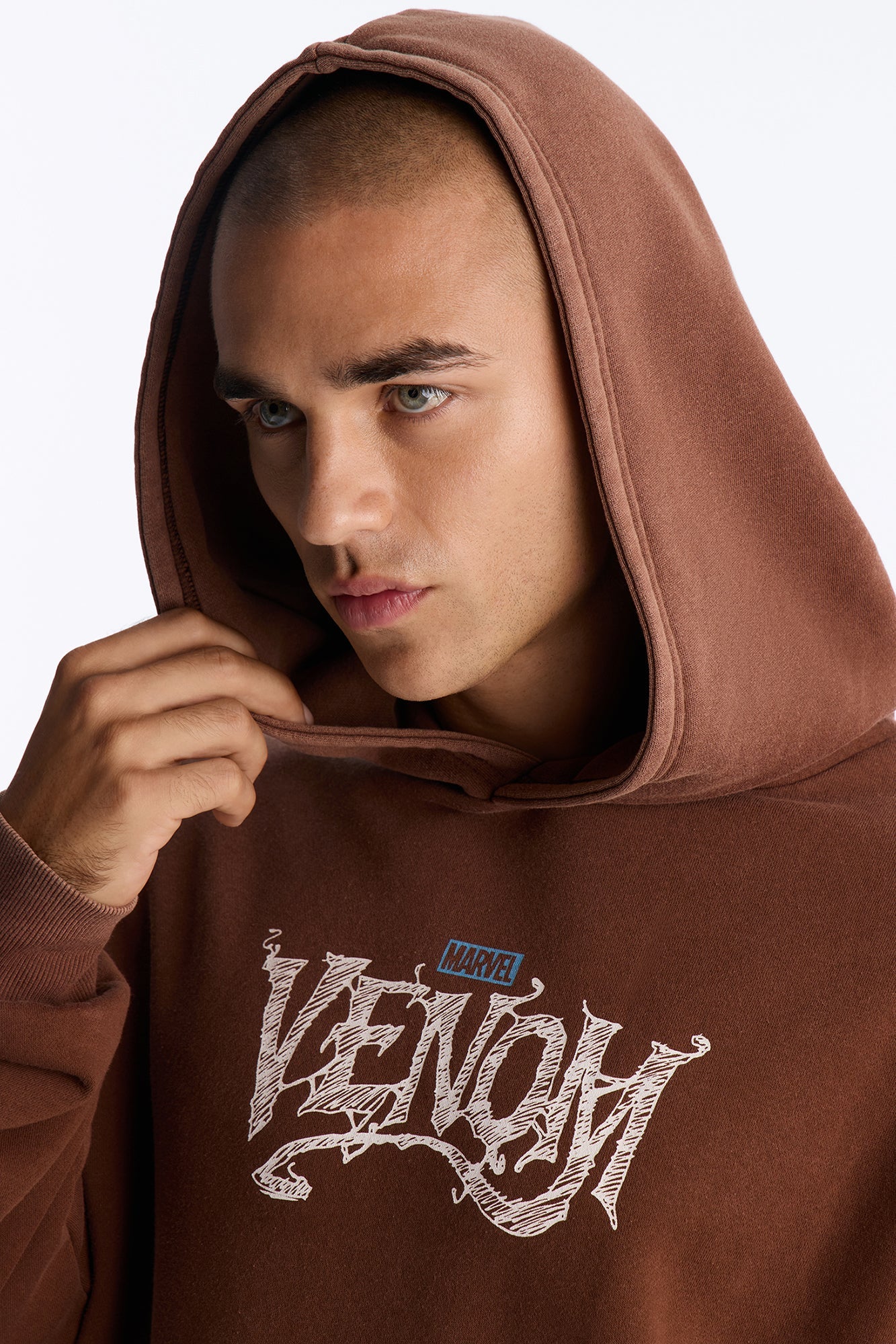 Marvel Venom Returns Hoodie - Chocolate - image 3