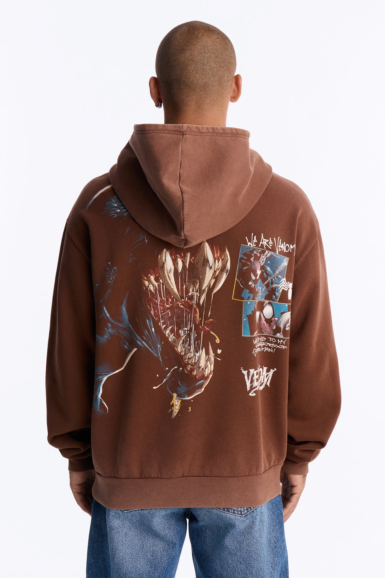 Marvel Venom Returns Hoodie - Chocolate - image 4