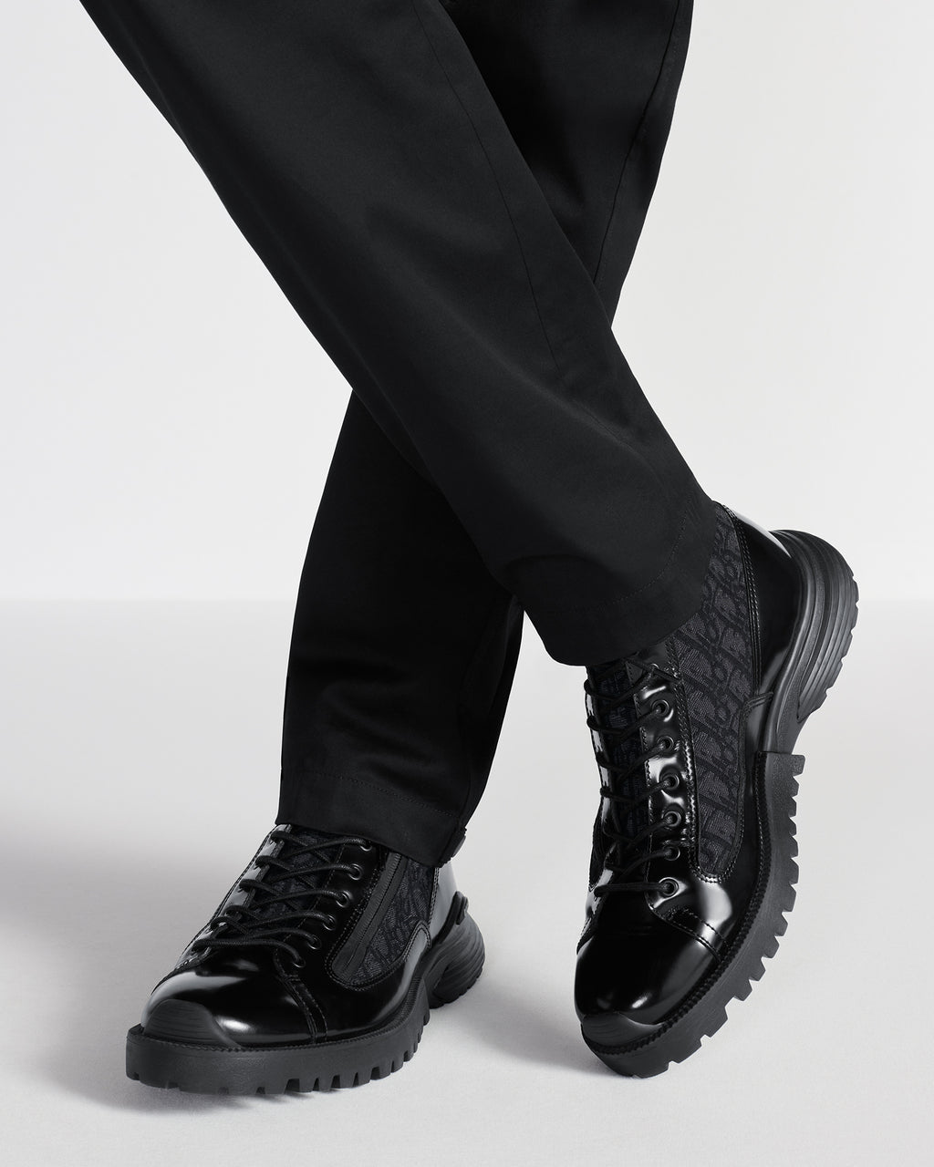 Dior Combat Ankle Boot - Black - image 3