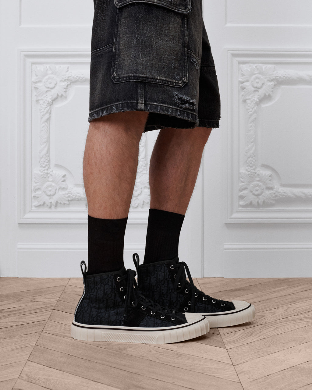Dior Hooper High-Top Sneaker - Black - image 2