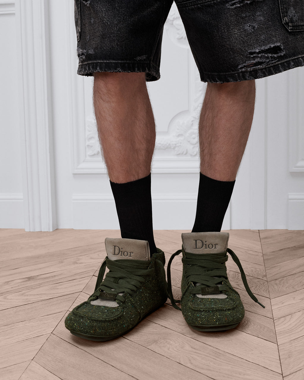 Dior Roadie Lace-Up Boot - Green - image 2