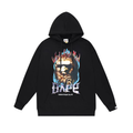 BAPE Shark Full-Zip Hoodie — Black / White / Grey