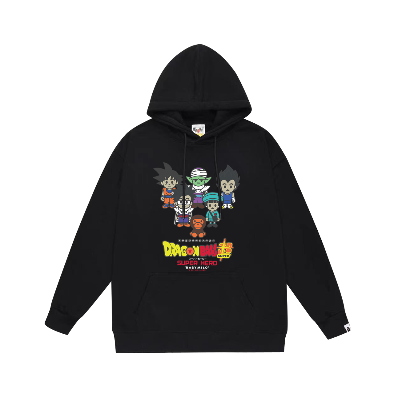 BAPE Shark Full-Zip Hoodie — Black / White / Grey
