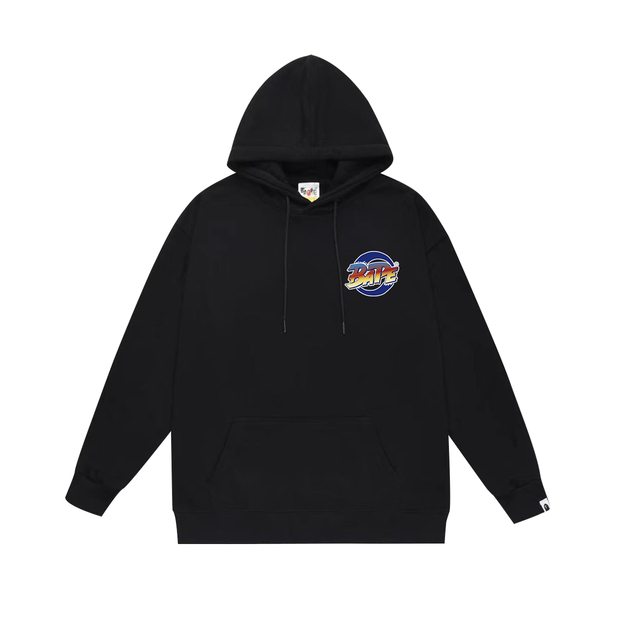 BAPE Shark Full-Zip Hoodie — Black / White / Grey
