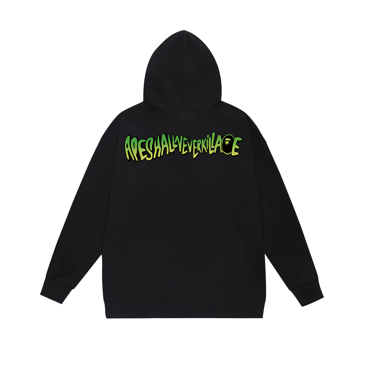 BAPE Shark Full-Zip Hoodie — Black / White / Grey